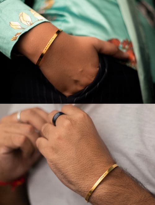 MEN & WOMEN PERSONALISED CLASSIC BRACELET