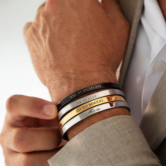 MEN & WOMEN PERSONALISED CLASSIC BRACELET