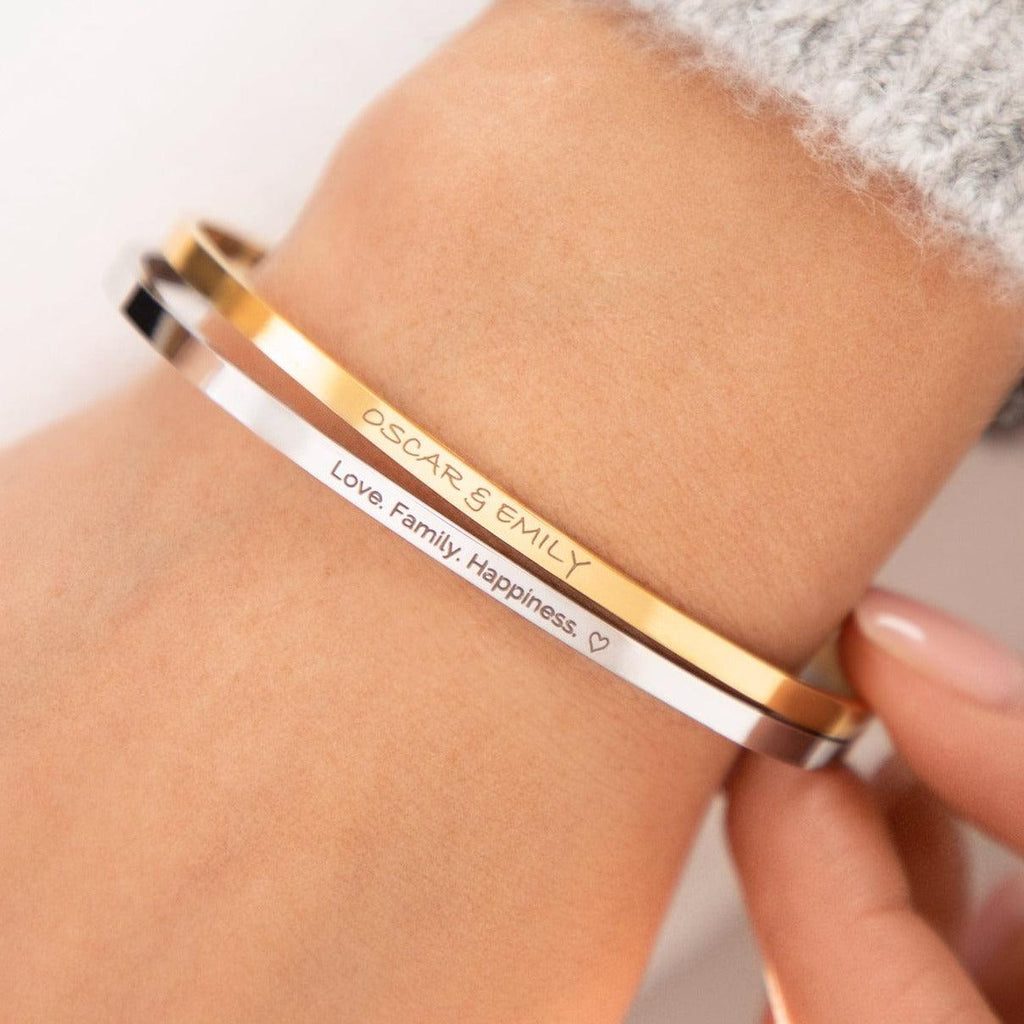 MEN & WOMEN PERSONALISED CLASSIC BRACELET