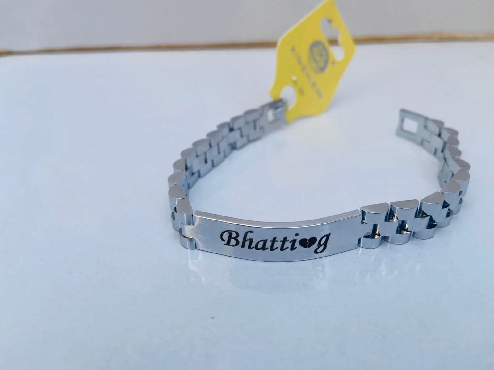 Engraving Name Braclet